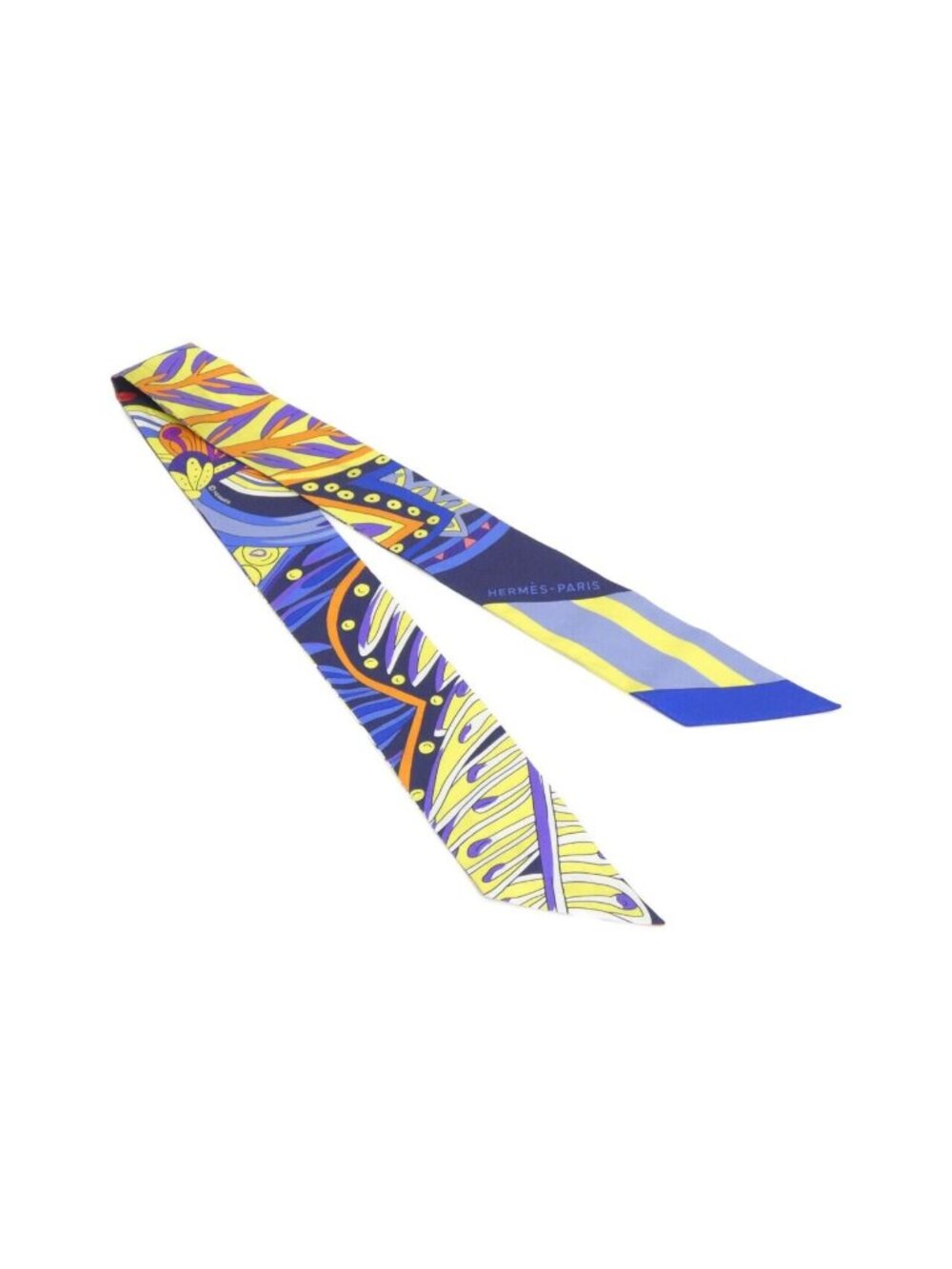 Hermes le Jardin de la Maharani Twilly Scarf